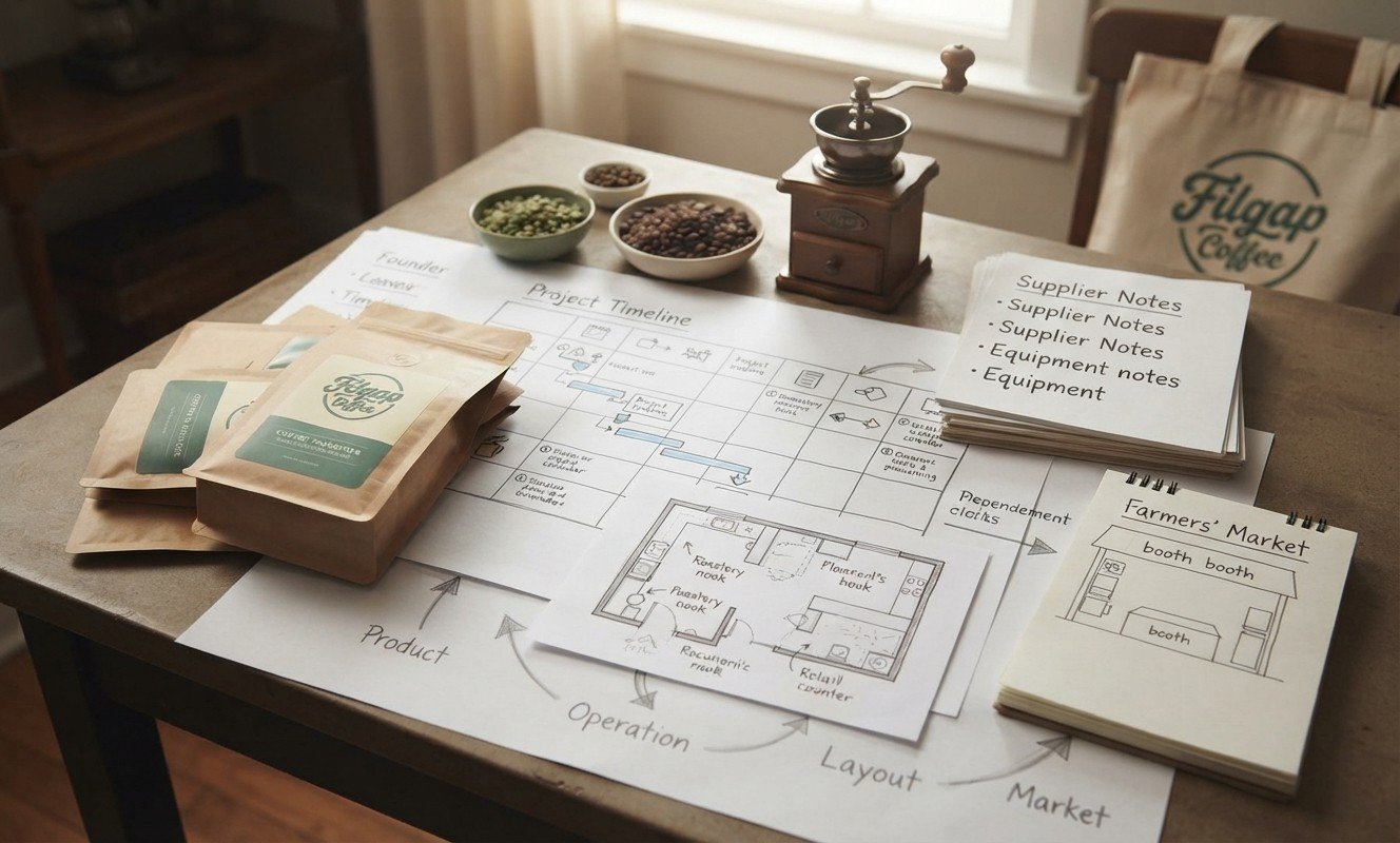 How I Turn a Coffee Shop Plan Into a Timeline